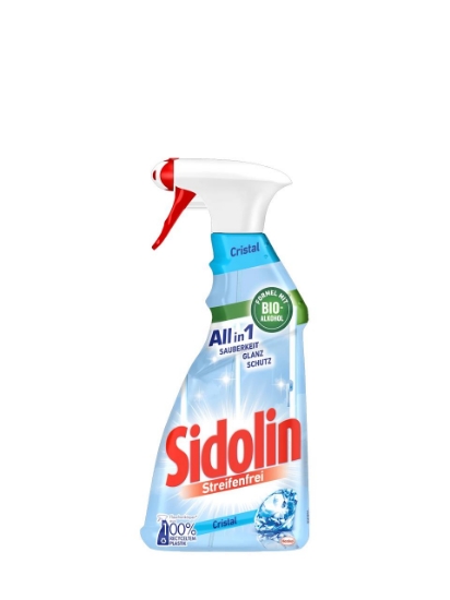 Poza cu Sidolin All-in-1 Cristal, spray pentru geamuuri, 500 ml