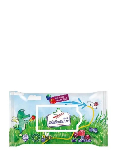 Poza cu Tabaluga Beeren Duft, servetele umede, 60 buc/set