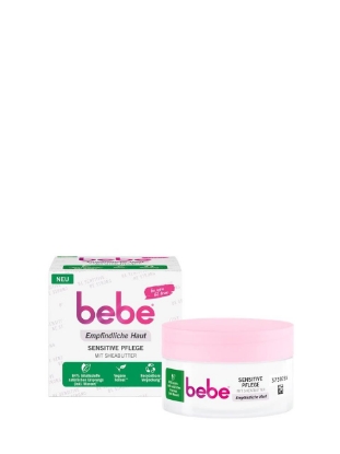 Poza cu Bebe Sensitive, crema de fata cu unt de shea pentru ten sensibil, 50 ml