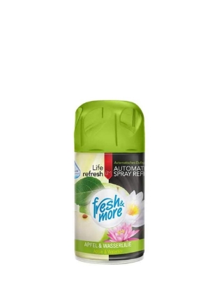 Poza cu Fresh & More Apple & Waterlilly, rezerva odorizant de camera, 250 ml