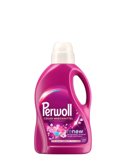 Poza cu Perwoll Renew & Blossom, detergent lichid universal pentru rufe, 27 spalari, 1.35 L