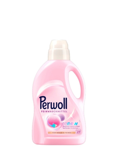 Poza cu Perwoll Renew Wool & Fine, detergent lichid pentru tesaturi delicate, 27 spalari, 1.35 L