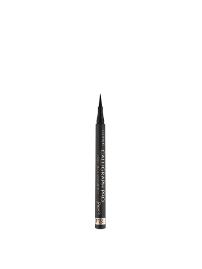 Poza cu Catrice Calligraph Pro Precise 24H Matt Liner Waterproof 010 Intense Black 1.2 ml