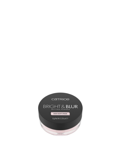 Poza cu Catrice Bright & Blur Setting Powder 020 Soft Pink 8 g