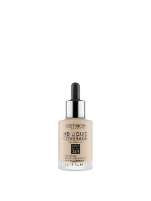 Poza cu Catrice HD Liquid Coverage Foundation 010 Light Beige 30 ml