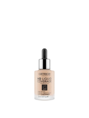 Poza cu Catrice HD Liquid Coverage Foundation 030 Sand Beige 30 ml