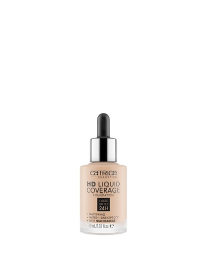 Poza cu Catrice HD Liquid Coverage Foundation 030 Sand Beige 30 ml