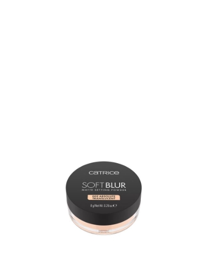 Poza cu Catrice Soft Blur Matte Setting Powder 002 Absolute Translucent 8 g