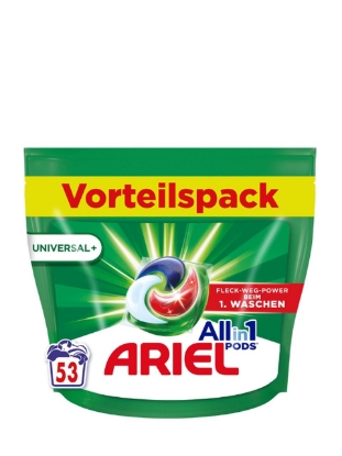Poza cu Ariel All-in-1 Pods Universal+, detergent capsule universal, 53 spalari
