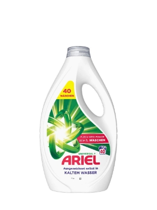 Poza cu Ariel Universal+, detergent lichid universal pentru rufe, 40 spalari, 2 L