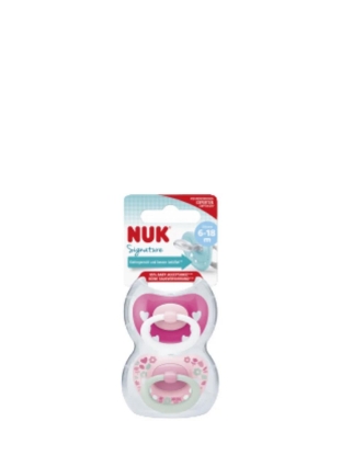 Poza cu Nuk Signature, suzete din silicon, 2 buc