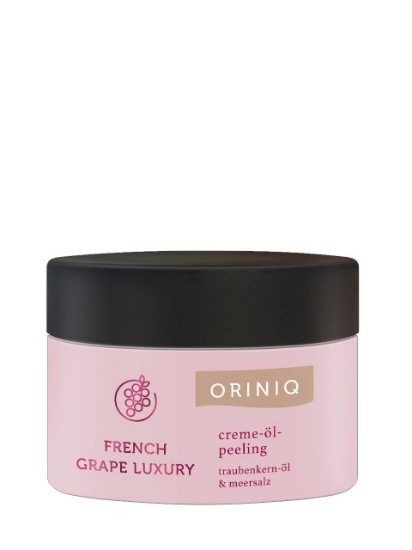 Poza cu Oriniq French Grape Luxury, crema de corp pentru peeling, 250 g