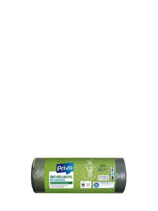 Poza cu Priva Eco, saci de gunoi, 120 L, 10 buc