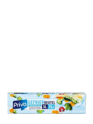 Poza cu Priva, pungi pentru congelator, 3 L, 75 buc