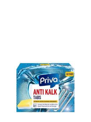 Poza cu Priva Anti Kalk, tablete anti-calcar pentru masina de spalat, 60 x 16 g