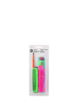 Poza cu Touch Of Beauty Combs Set, piepteni pentru par, 12-20 m, 12 buc