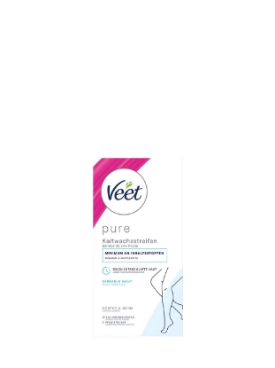 Poza cu Veet Pure, benzi depilatoare de ceara, 20 buc
