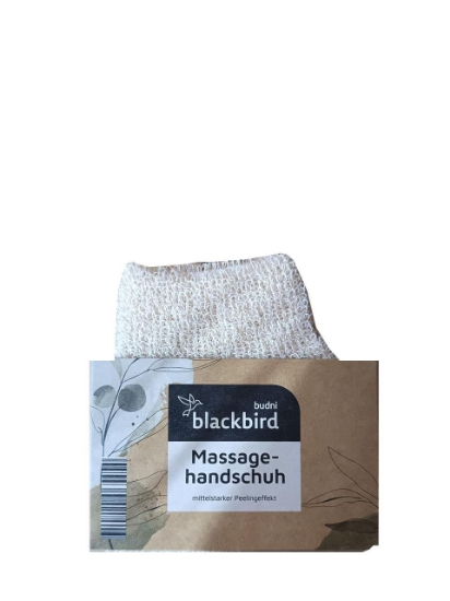 Poza cu Blackbird, manusa pentru masaj, bej