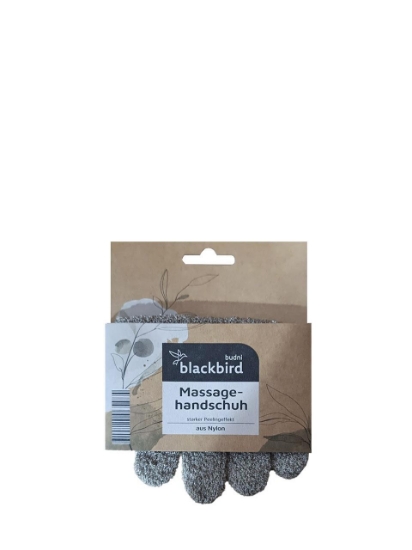 Poza cu Blackbird, manusa pentru peeling corporal, bej