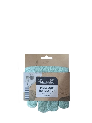 Poza cu Blackbird, manusa pentru peeling corporal, verde