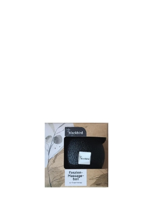 Poza cu Blackbird, minge pentru masaj muscular, neagra