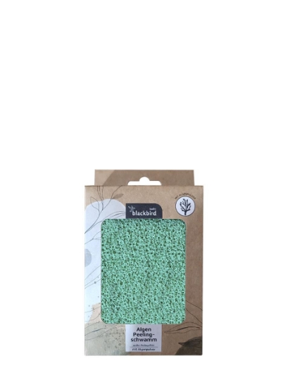 Poza cu Blackbird, burete pentru peeling corporal, verde