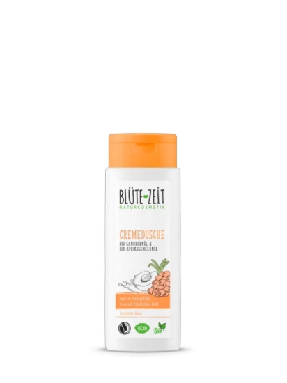 Poza cu Blütezeit Sanddornol & Aprikosenkernol, crema de dus cu catina si caise, 250 ml