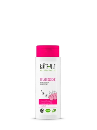 Poza cu Blütezeit Erdbeere & Himbeere, gel de dus cu zmeura si capsune, 250 ml