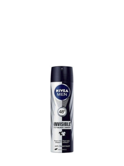 Poza cu Nivea Men Black & White Invisible, deodorant spray, 150 ml
