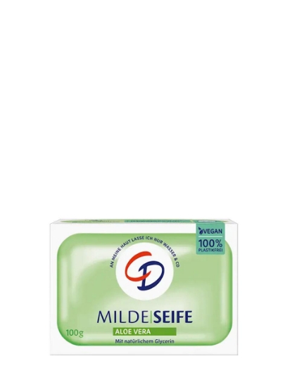 Poza cu CD, sapun solid delicat cu aloe vera, 100 g