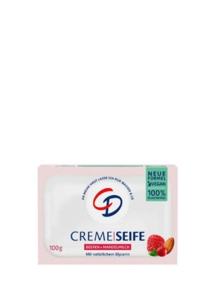 Poza cu CD, sapun solid crema cu fructe de padure si lapte de migdale, 100 g
