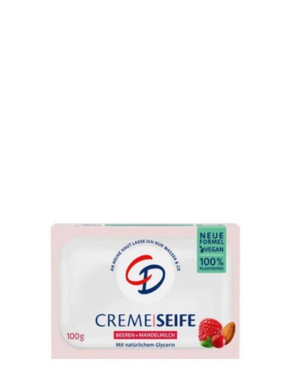 Poza cu CD, sapun solid crema cu fructe de padure si lapte de migdale, 100 g