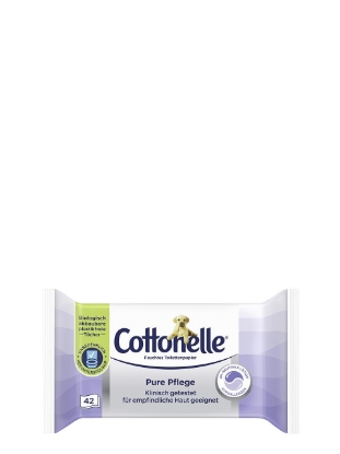 Poza cu Cottonelle Pure Pflege, hartie igienica umeda, 42 buc