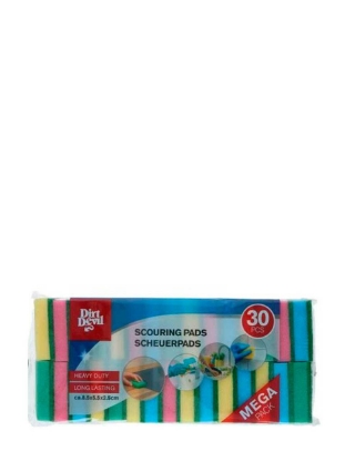 Poza cu Dirt Devil Scouring Pads, bureti de curatare abrazivi, 30 bucati