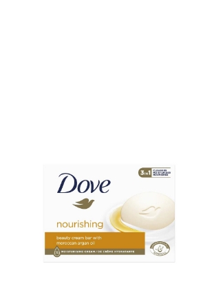 Poza cu Dove Nourishing, sapun solid cu ulei de argan marocan, 90 g
