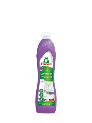 Poza cu Frosch Cream Cleaner Lavender, crema de curatare pentru suprafete din bucatarie, 500 ml