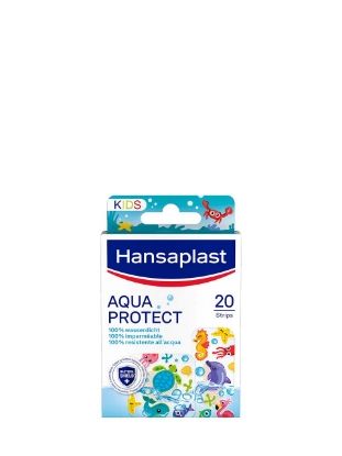 Poza cu Hansaplast Aqua Protect Kids, plasturi impermeabili pentru copii, 20 buc