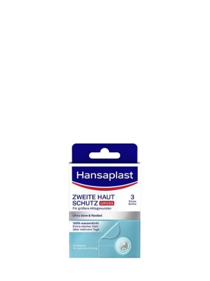 Poza cu Hansaplast Second Skin Protection, plasturi ultra subtiri, 3 buc