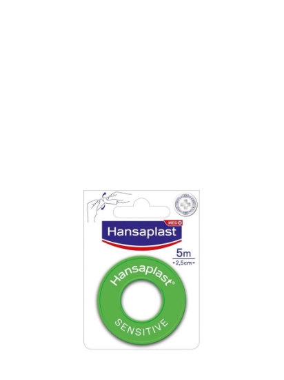 Poza cu Hansaplast Sensitive, banda leucoplast hipoalergenic, 2.5 cm x 5 m