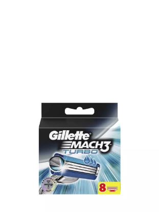 Poza cu Gillette Mach3 Turbo, rezerve aparat de ras, 8 buc