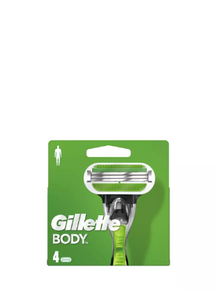Poza cu Gillette Body, rezerve aparat de ras, 4 buc
