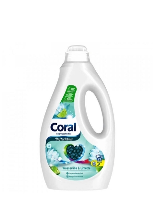 Poza cu Coral Wasserlilie & Limette, detergent lichid pentru rufe colorate, 23 spalari, 1.15 L