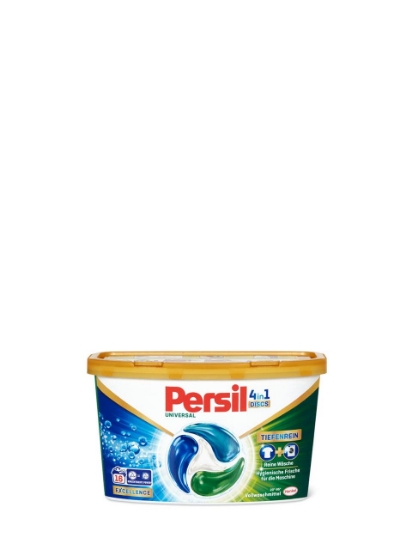 Poza cu Persil Color 4-in-1 Discs Excellence, detergent capsule universal pentru rufe, 16 spalari