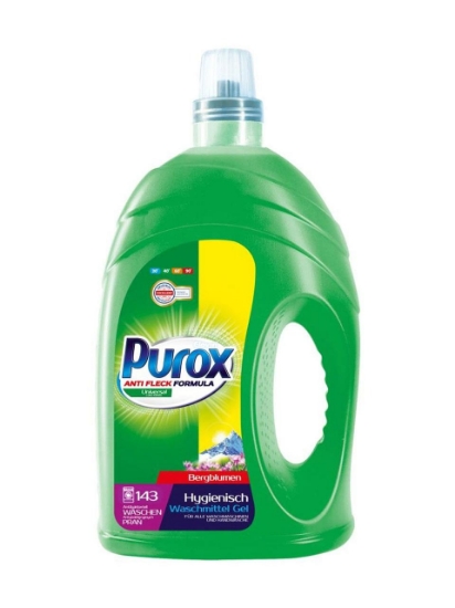 Poza cu Purox Anti Fleck Formula Universal, detergent lichid universal, 143 spalari, 4.3 L
