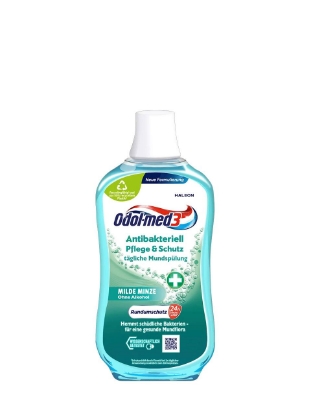 Poza cu Odol-Med3 Antibakteriell, apa de gura, 500 ml