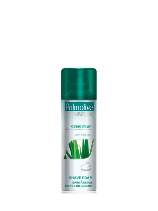 Poza cu Palmolive Men Aloe Vera Sensitive, spuma de ras, 300 ml