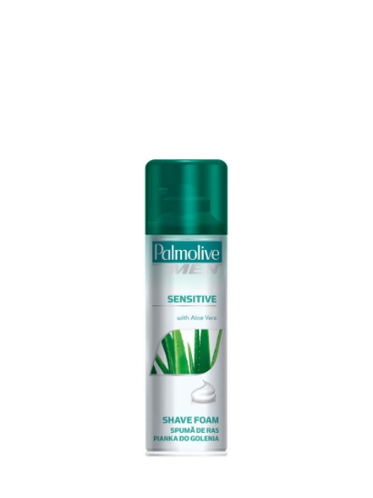 Poza cu Palmolive Men Aloe Vera Sensitive, spuma de ras, 300 ml