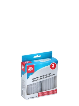 Poza cu Dirt Devil Damp Sponge Duster, burete pentru indepartarea prafului, 2 buc