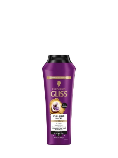 Poza cu Gliss Full Hair Magic, sampon pentru volum si fortificare, 250 ml